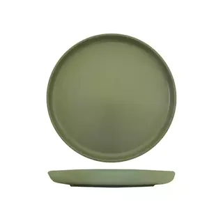 Eclipse Uno Round Plate Green 280mm