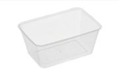 Genfac 1000Ml Rectangular Container Pkt 50 (10)