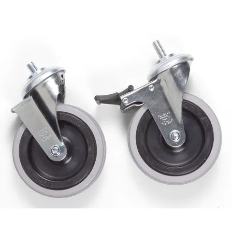 REPLACEMENT WHEEL KIT SUITS KH TROLLEYS (inc 2xKH97194 BRAKE WHEELS and 2xKH97195 STANDARD WHEELS