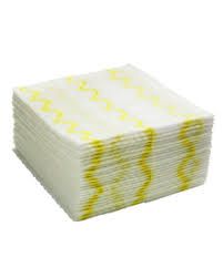 R-Micron Solo Disposable Microfibre Cloth Yellow  ( Pkt 100 )