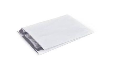 Plain White Small Foil Bag 200x165x65