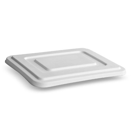 Sugarcane Lid Fits TR5 Deep 5 Compartments Tray 400pc/ctn
