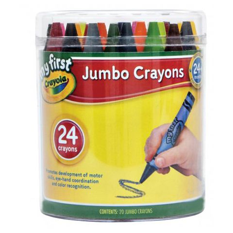 Crayola Crayons Jumbo Tub /24