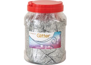 Glitter Silver 1Kg