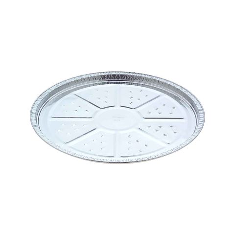 Confoil Large Pizza Tray 740ml Perforated CT450