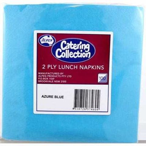 2Ply Lunch Napkin Az/Blue / 100 (20)
