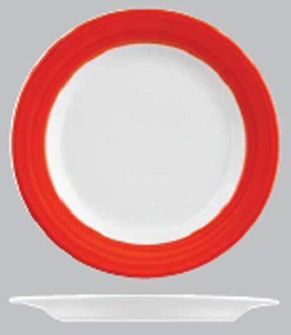 Stock Studio Wide Plate 230Mm Hot Chilli Red /12