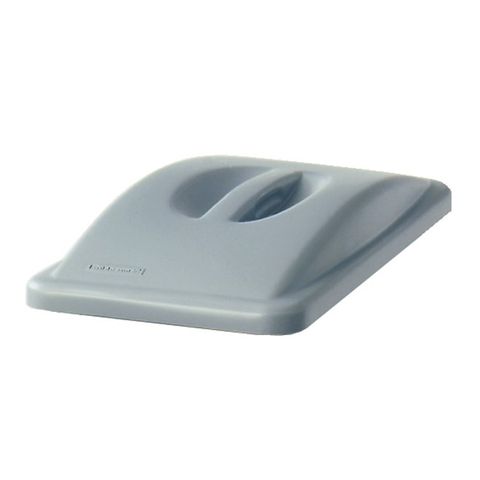 Rubbermaid FG267360GRAY Swing lid