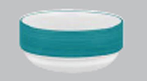 Studio Stack Soup Bowl 113Mm Aqua Foam Blue / 12