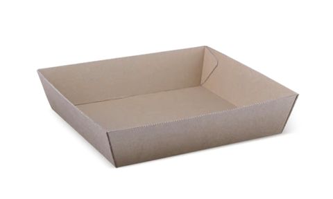 Endura #2 Food Tray Brown 125/Slv