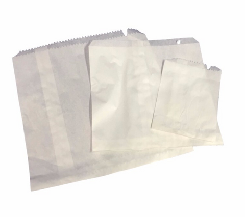 Paper Bags White 3 Flat / 500