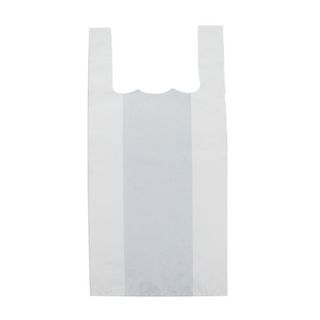 Plain Reusable Large Singlet Bags / 500 LCWREUSE