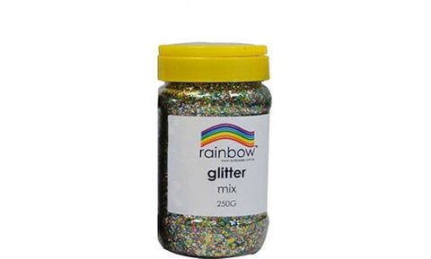 Glitter 250Gm Jar Assorted Multicolour