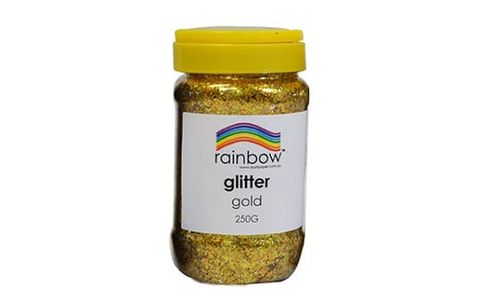 Glitter 250Gm Jar Gold