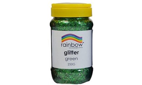 Glitter 250Gm Jar Green