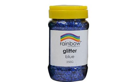 Glitter 250Gm Jar Blue