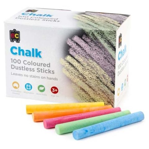 Chalk Coloured Dustless /100