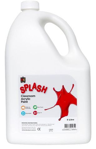 Paint Splash 5L White