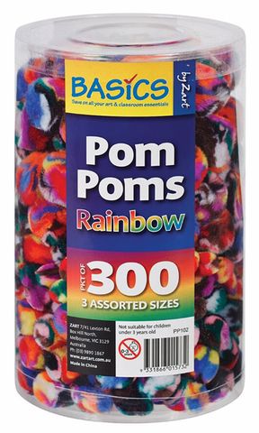 Pom Pom Rainbow 300'S