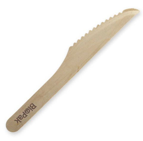 BP Cutlery Knife 16Cm Wood 1000