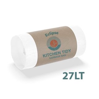 Eclipse White Kitchen Tidy 27Lt (50 Roll) / 1000