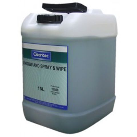 Cleantec Window Spray N Wipe 5Lt