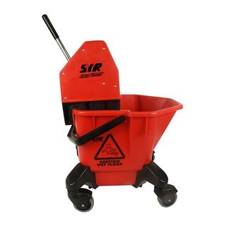 Bucket Combo Syr 12Lt Lts Red - Bucket & Wringer C