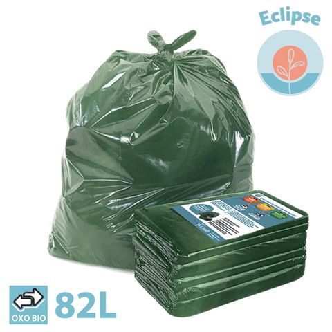 Eclipse Garbage Bag Oxo Degradable Green