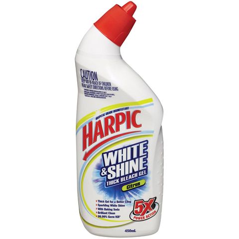 White And Shine Liquid Toilet Cleaner Citrus 450Ml