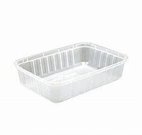 Genfac Ribbed Freezer Rect Container 750Ml /500