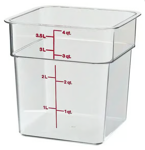 Cambro 3.8L Clear Food Container