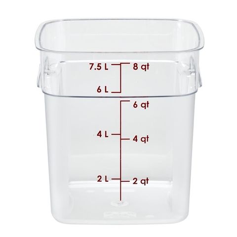 Cambro 7.6L Clear Food Container