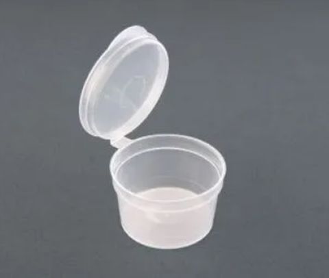 28Cc Portion Container With Hinged Lid / 1000
