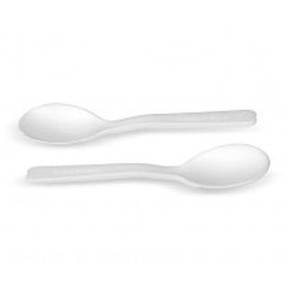 CPLA Disposable Teaspoon White 127 Mm /2000