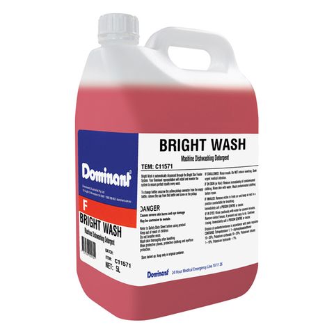 Dominant Bright Wash Dishwasher Detergent 5L
