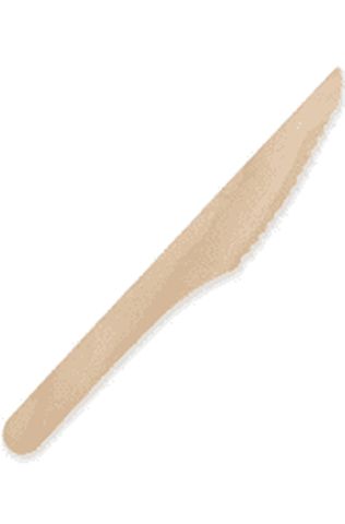 Wooden Disposable Knife 165 Mm /1000