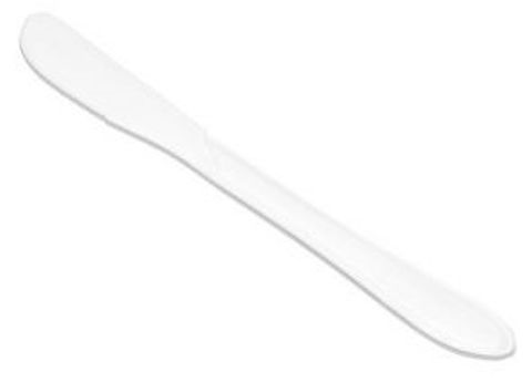 CPLA Disposable Knife White 165 Mm / 1000