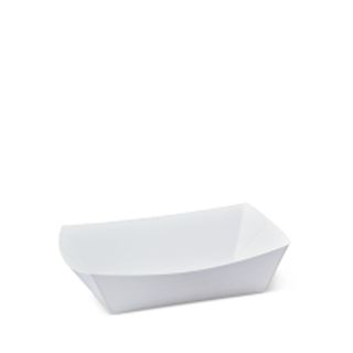 #2 Small Food Tray White (4) / 250
