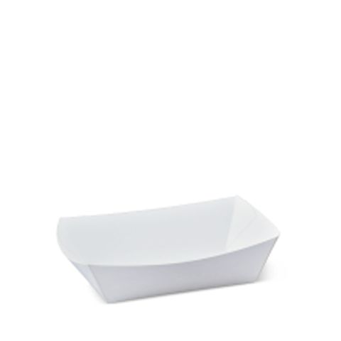 #2 Small Food Tray White (4) / 250