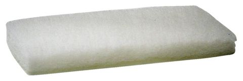 Glomesh Glitterpad White 250Mm X 115Mm /Each