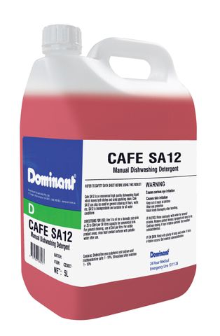 Dominant Cafe SA12 Manual Dishwash 5Lt