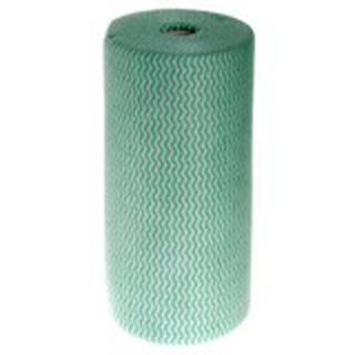 Wipes Tuf Roll Green 90 Sheet Anti-Bac Perf