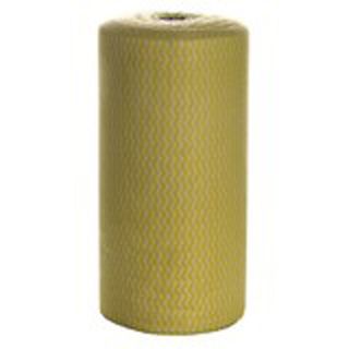 Wipes Tuf Roll Yellow 90 Sheet Anti-Bac Perf