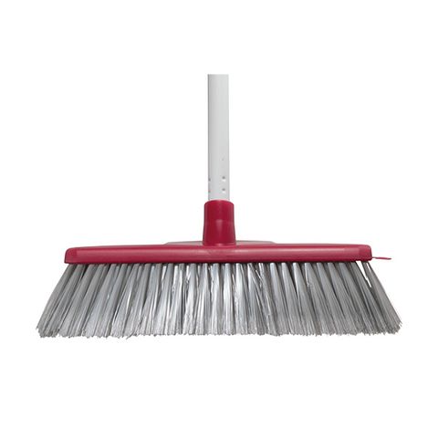 Oates Broom W/ Handle Classic 290Mmx1.44M Red