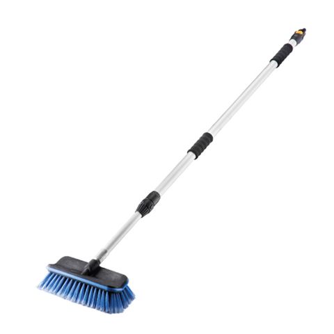 Oates Broom W/ Handle Aqua 270Mmx2.39M Aluminium