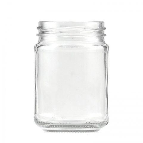 250Ml Clear Glass Jar - 63Mm Twist Finis