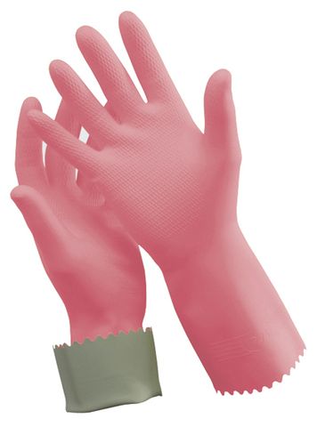 Oates Silver Lined Rubber Glove Size 8