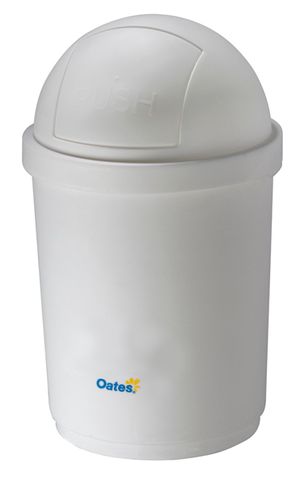 Oates Bin Domed White 28Lt