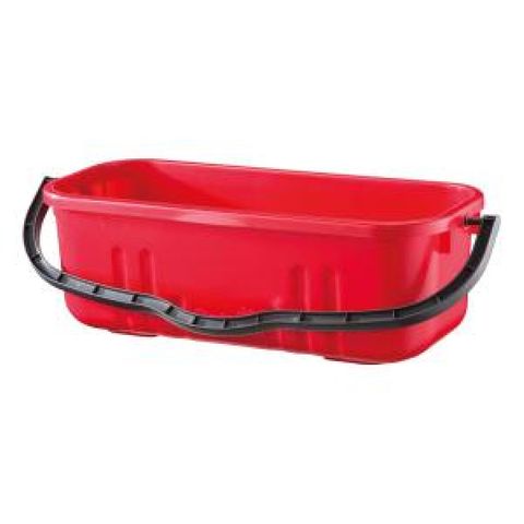 Oates Window Bucket Duraclean Flat Mop Red