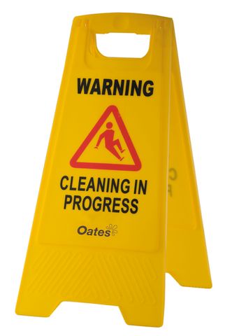 Oates Contractor A Frame Caution Sign